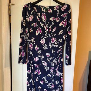 Ralph Lauren Floral Faux Wrap Dress